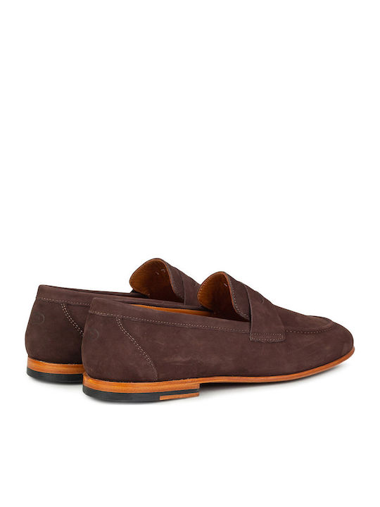 Men's Moccasins in Brown Colour