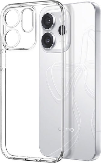 Northjo Silicone Back Cover Set with Tempered Glass Transparent (Oppo Reno15 Pro)