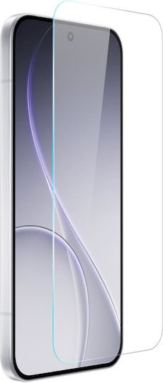 Northjo Silicone Back Cover Set with Tempered Glass Transparent (Oppo Reno15 Pro)
