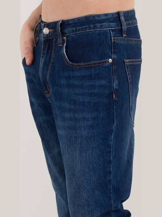 Jean Pantalon De Blugi Pentru Bărbați Albastru Închis