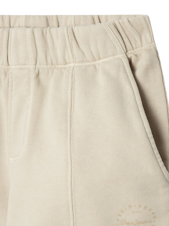 Kids Fabric Shorts/Bermuda William Stucco White