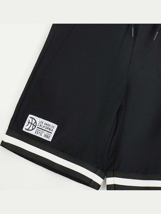 Παιδικό Σορτς/Βερμούδα Υφασμάτινο Active Short Μαύρο