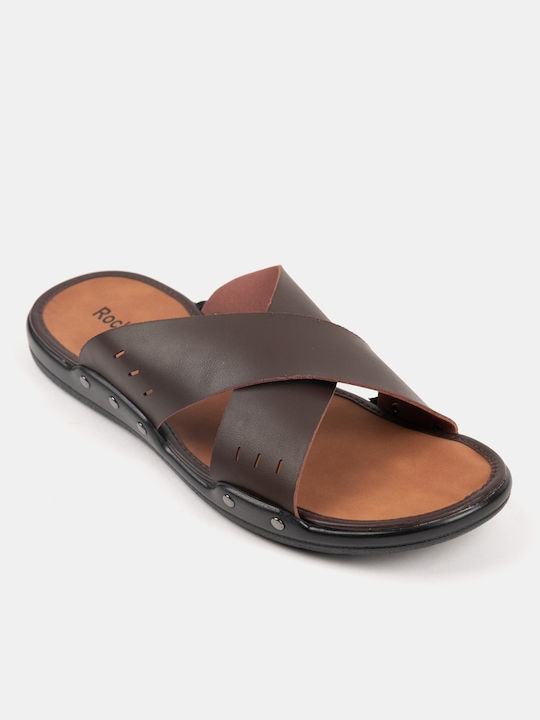 Men's Sandals in Brown Colour