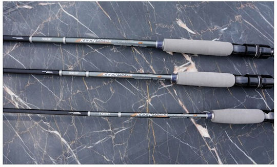 Spinning Fishing Set Rod Noeby Keen Force Carbon 2.59m Cw 7-35gr Reel Noeby Legend7 3000 Max Drag 18kg Fishing Bag Jigging Lure Line