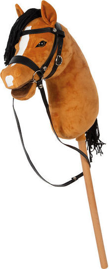 Hobbyhorse Music Stick Brown Horse with Bridle