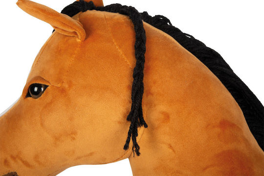Hobbyhorse Music Stick Brown Horse with Bridle