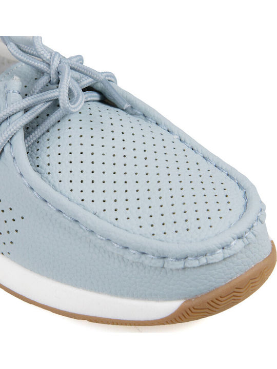 Women's Loafers in Light Blue Color