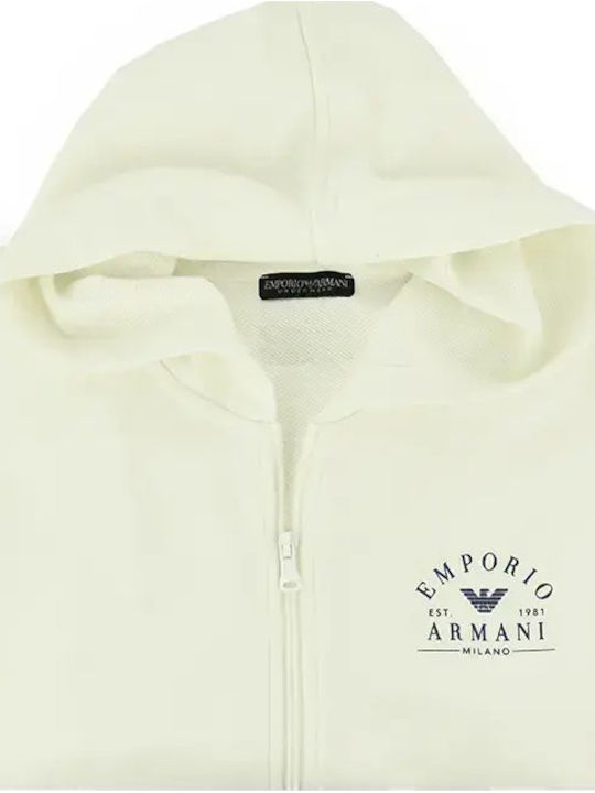 Women's Sweatshirt Cardigan Off-white