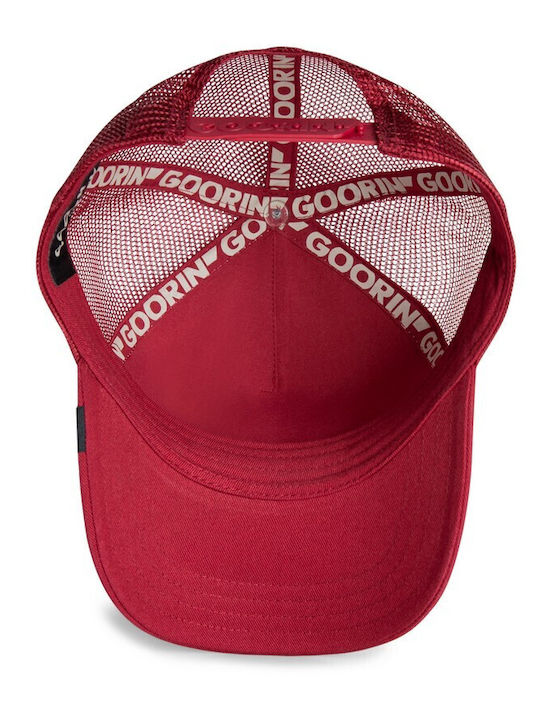 Goorin Bros Παιδικό Καπέλο Jockey Υφασμάτινο Κόκκινο