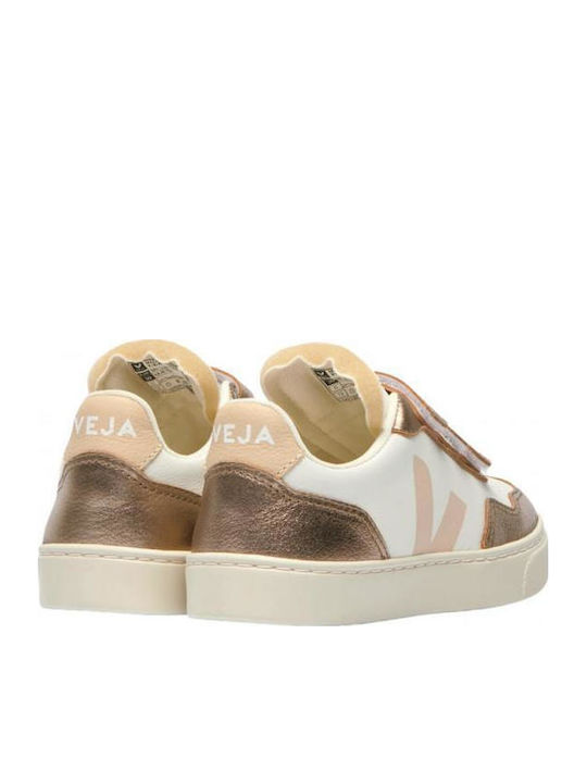 Παιδικά Sneakers με Σκρατς Λευκά