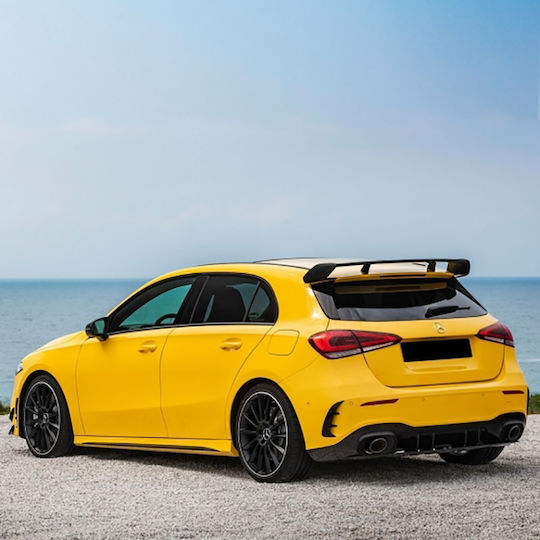 Car Roof Spoiler Mercedes-Benz A Class W177 18+ 5d Hatchback Amg A45 Look Abs Plastic Unpainted