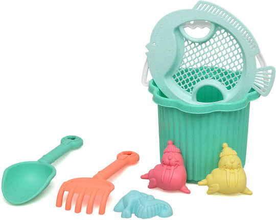 Set Dispozitive De Asigurare De Plajă Kiokids Mentă 7 Bucăți 6246