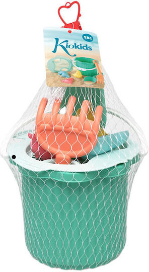 Set Dispozitive De Asigurare De Plajă Kiokids Mentă 7 Bucăți 6246