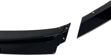 Front Bumper Spoiler Volkswagen Golf 6 Black Glossy Oem