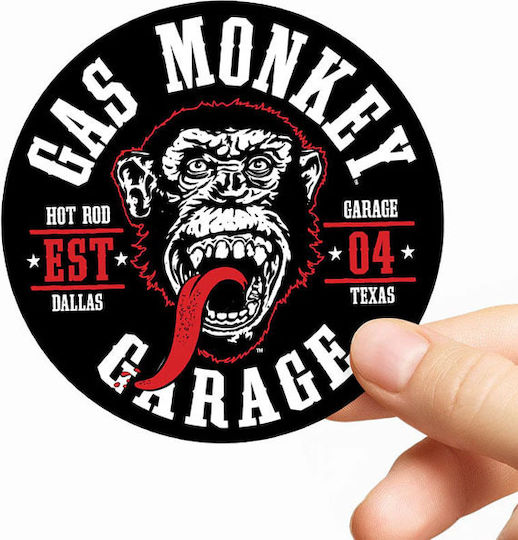 Gas Monkeys Garage Стикер Round Seal Sticker