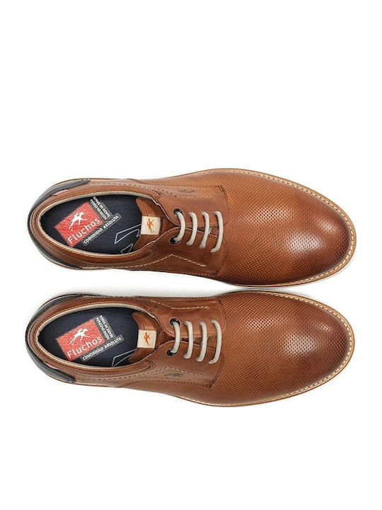 Leather Men's Casual Tabac Brown Shoes