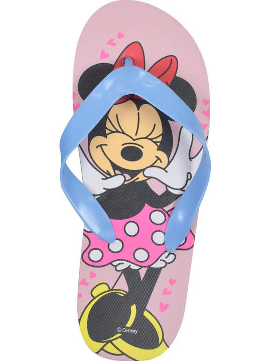 Kids' Flip Flops Pink Minnie Mouse