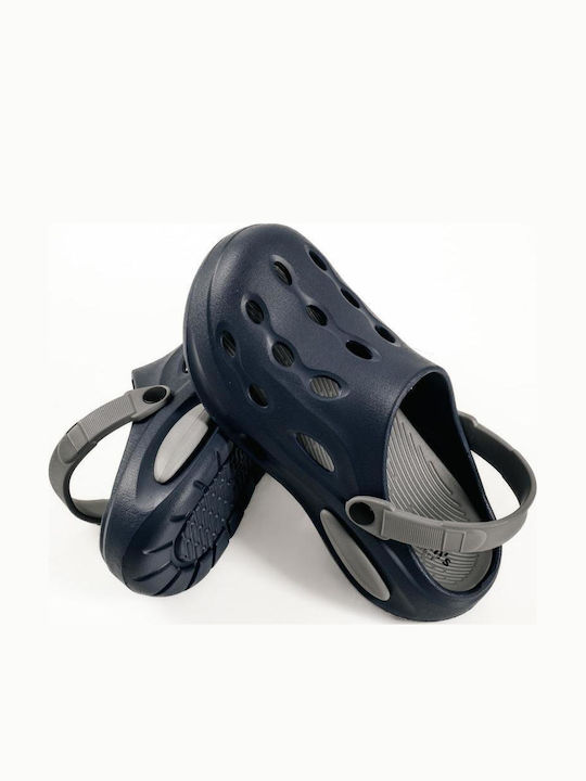 Sabino Men's Blue Clogs