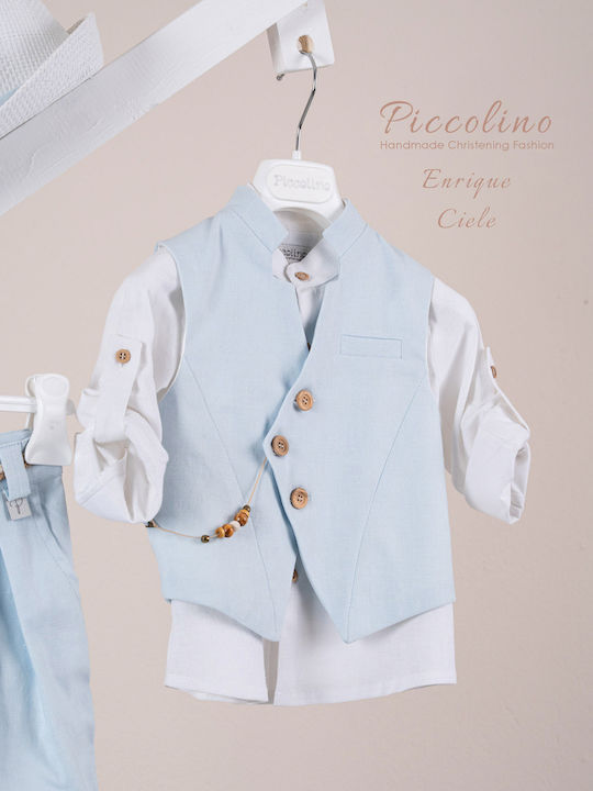 Piccolino Костюм За Кръщене Бял