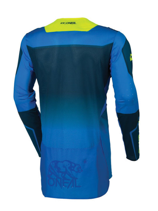 O'Neal Prodigy Five V.26 Tricou Motocross Pentru Bărbați Mânecă Lungă Albastru