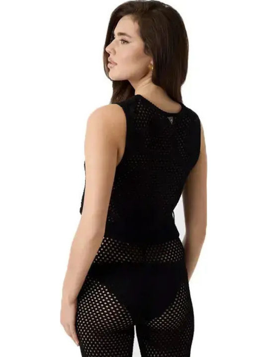 Guess Women's Beachwear Black Top