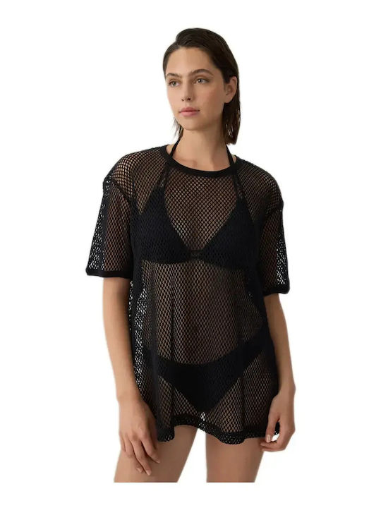 Minerva Women's Beach Top Black