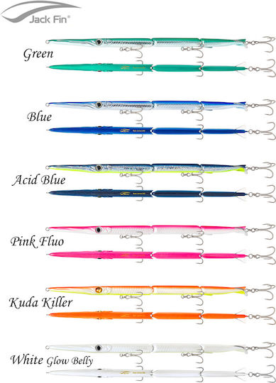 Jack Fin Stylo Artificial Bait 33gr White