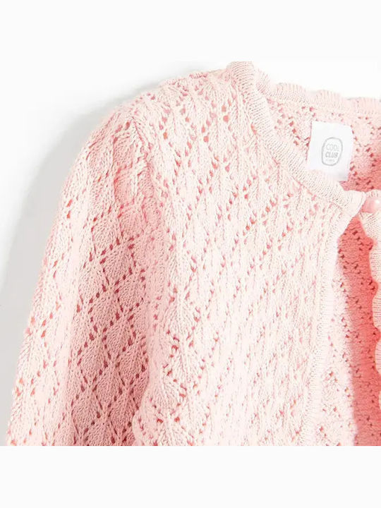 Kinderbolero Baumwoll Rosa