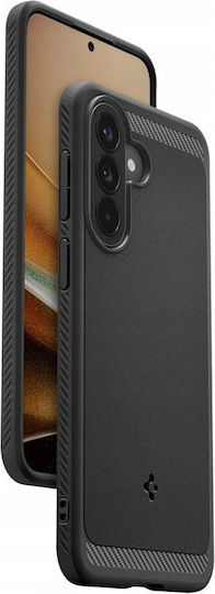 Spigen Robuste Armor Umschlag Rückseite Silikon Schwarz Galaxy A37