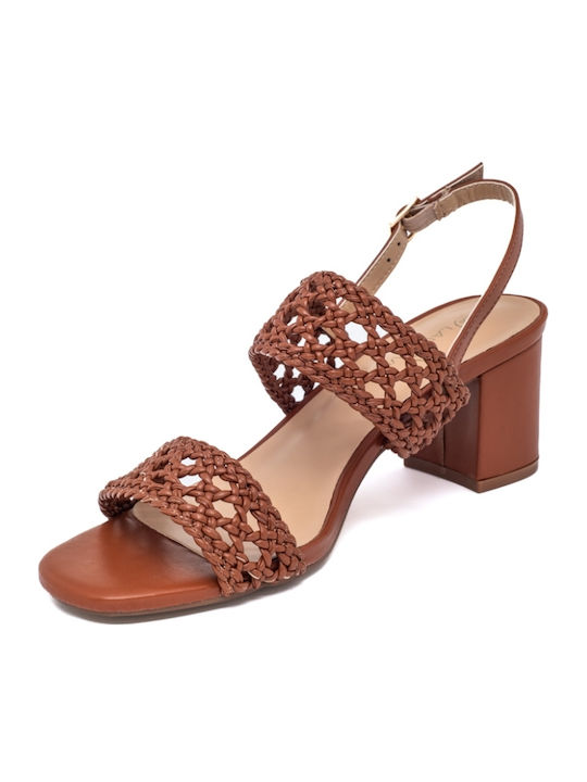 Damen Sandalen Braun