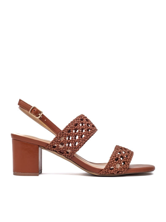 Damen Sandalen Braun