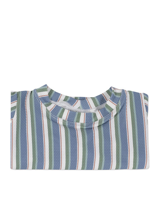 Walking Mum Kids Swimwear Rashguard With Long Sleeve Green