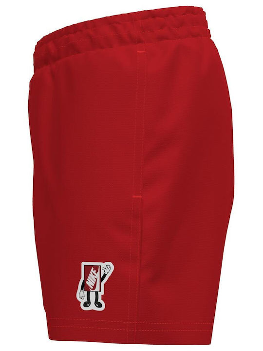 Nike Costum De Baie Pentru Copii Pantaloni Scurți De Înot Roșii