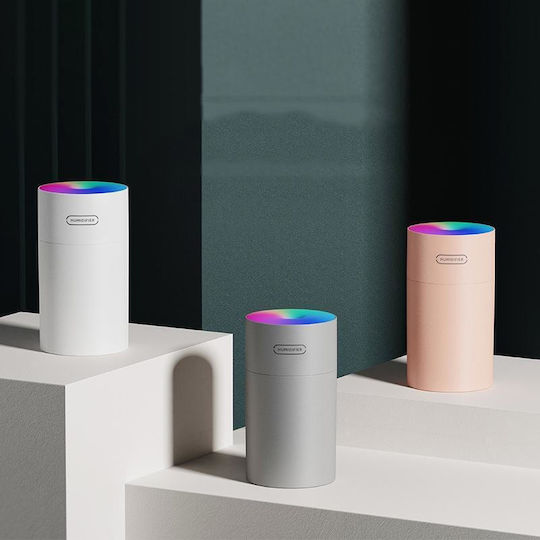 Colorful Cup Humidifier Usb Car Air Purifier Grey