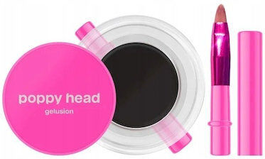 Poppy Head Waterproof Gel Eye Liner 01 Darkspell 5gr