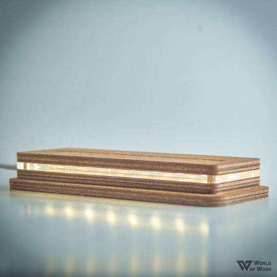 World of Wood Decorative Lamp Olympiakos Osfp LED 19x17cm