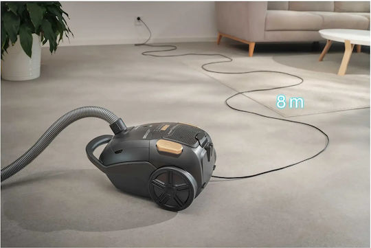 Sencor SVC 8310BK Aspirator Electric 800W cu Sac 3l Negru