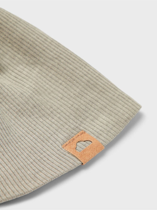 Kids Knitted Khaki Beanie for Newborn