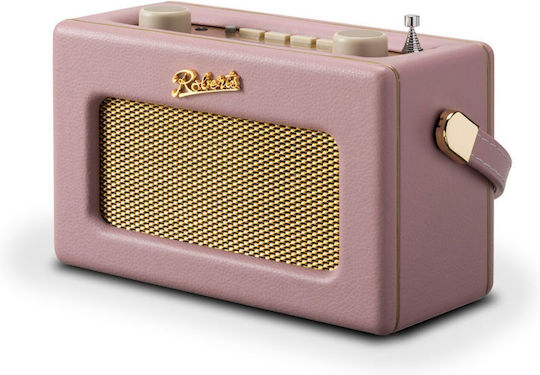 Roberts Revival Uno Portable Radio DAB+ with Bluetooth Dusky Pink