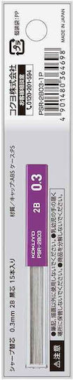 Nachfüllminen Für Druckbleistifte 0.3mm Sharp Kokuyo HB