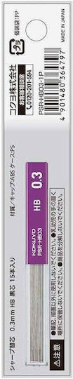 Nachfüllminen Für Druckbleistifte 0.3mm Sharp Kokuyo HB