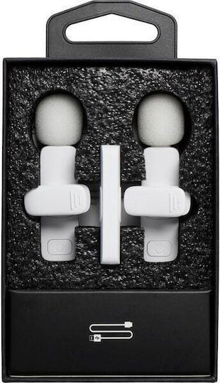 NetOne Lavalier K1 Wireless Dynamic Lapel Microphone Set Clip On for Mobile