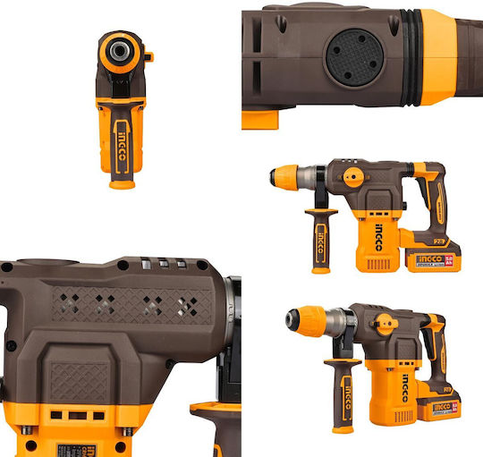 Ingco Κρουστικό Σκαπτικό Πιστολέτο Μπαταρίας Brushless 20V CRHLI202862E