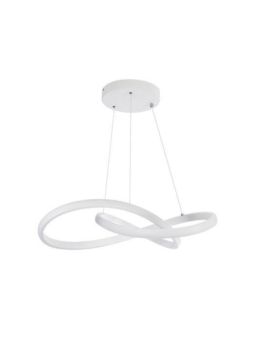 GloboStar Dexter Pendant Light White 56x56x14cm