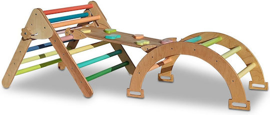 Farnora Decor Катерачен Триъгълник BT-4-PLAY_12 Многоцветен за 2+ Години