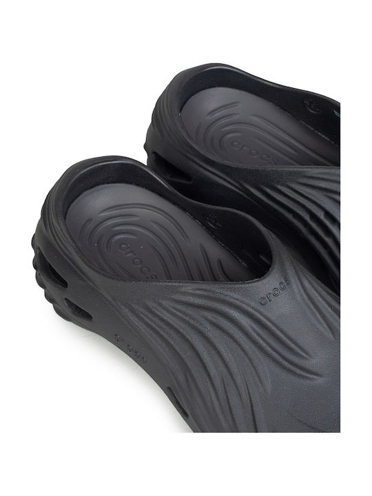 Crocs Echo Ανδρικά Σαμπό Μαύρα