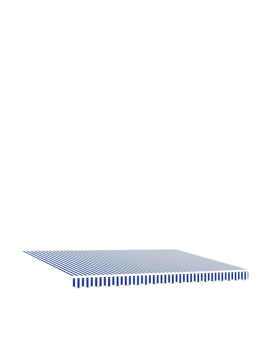 vidaXL Τέντα Βεράντας Μπλε 4x3m