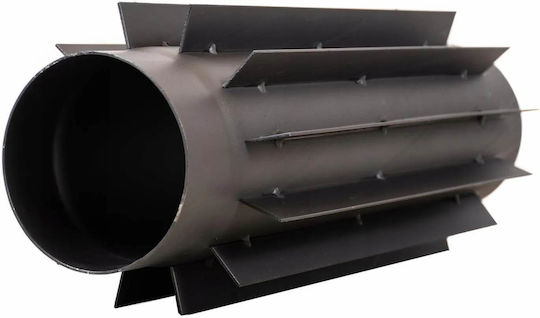 Εναλλάκτης Καυσαερίων Radiator Μαύρο Χάλυβα-ø180mm Parkanex