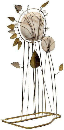 A Chatzianndreou Handmade Decorative Brass Stone 17x33