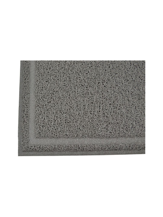 Ankor Αντιολισθητικό Πατάκι Μπάνιου 850600 Γκρι 40x60εκ.